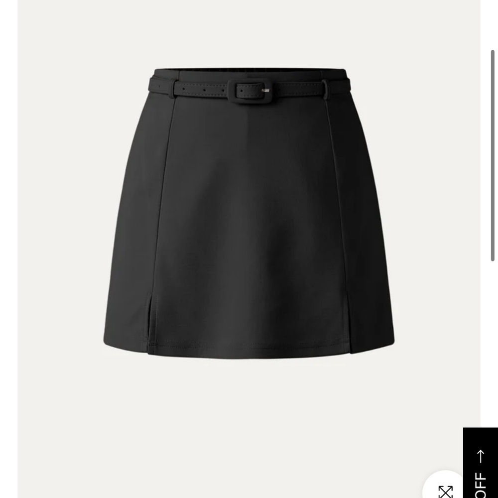 OGL Softest Stone Wash Mini Skort - Black